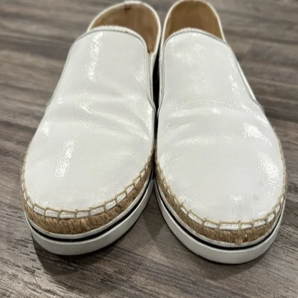 Jimmy Choo Dawn Espadrille Optic White Sneakers Shoes 41